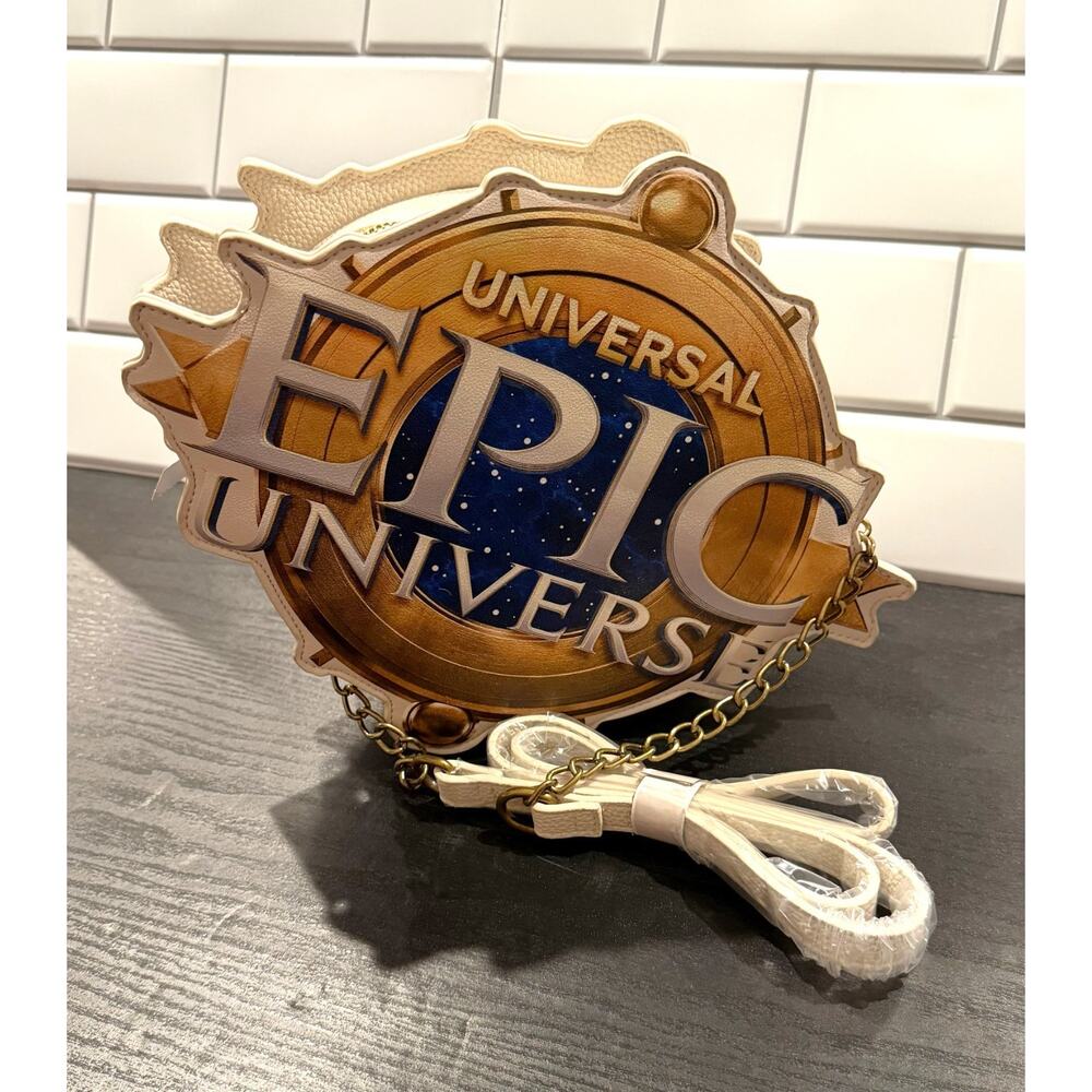 NEW Universal Studios 2025 Epic Universe Logo Crossbody Bag